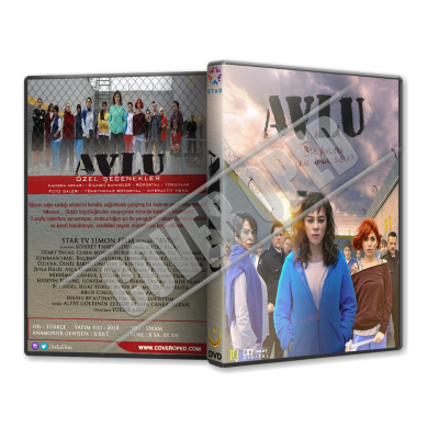 Avlu TV Series Türkçe Dvd Cover Tasarımı